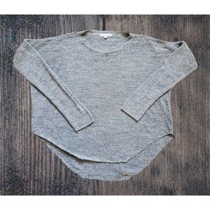 Don't Ask Why AEO Women's Pullover Sweater One Size Slouchy Taupe Drop Shoulders